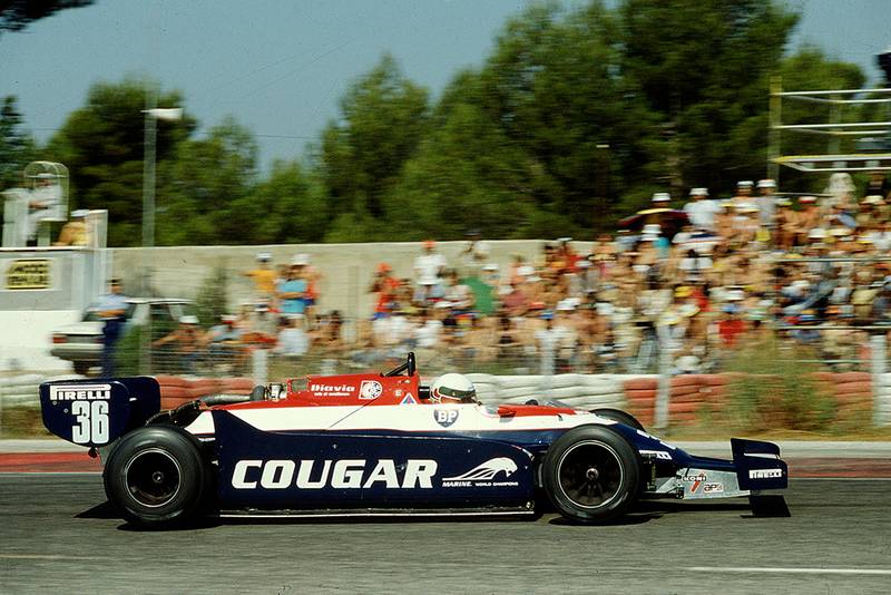 Teo Fabi driving a Toleman TG181C Hart.
