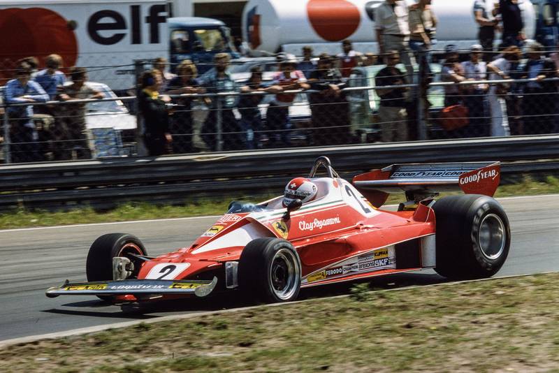 Clay Regazzoni (Ferrari), 1976 Belgian Grand Prix, Zolder.