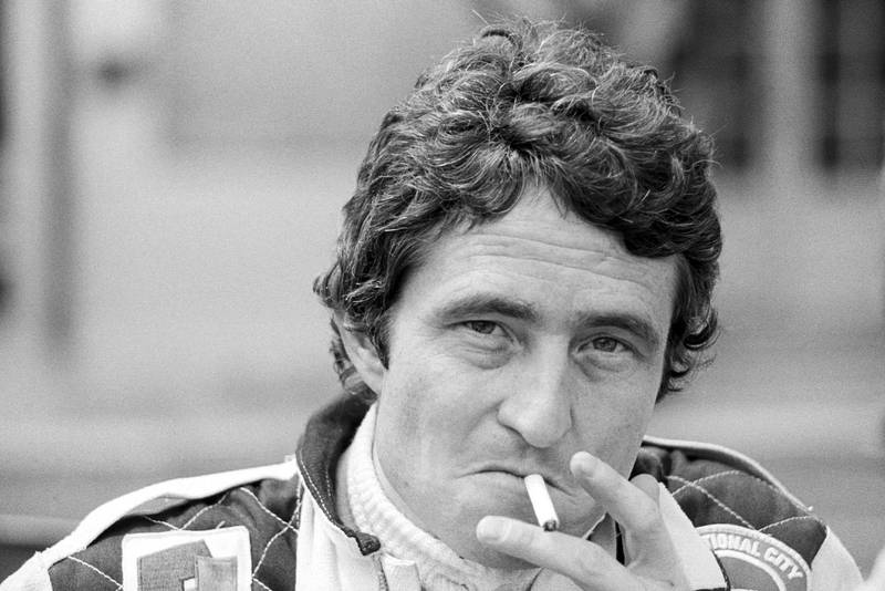 Patrick Depailler (Tyrrell) enjoys a cigarette at the 1978 Monaco Grand Prix.