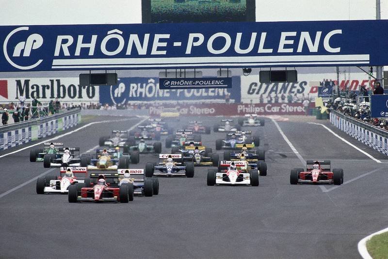 FrenchGPStart91