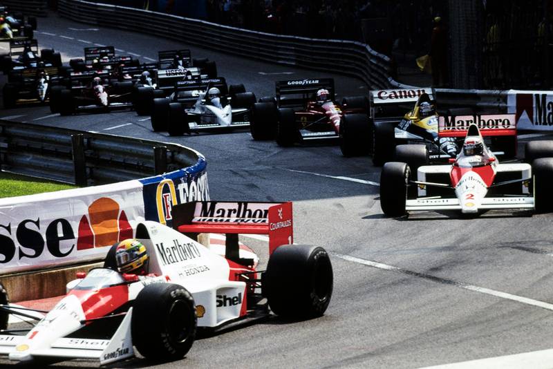 1989 Monaco GP start