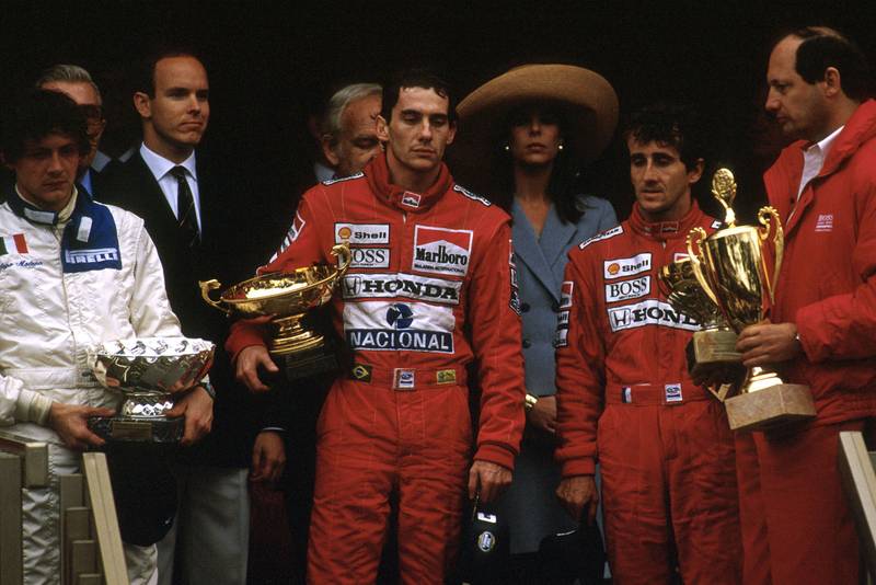 1989 Monaco GP podium