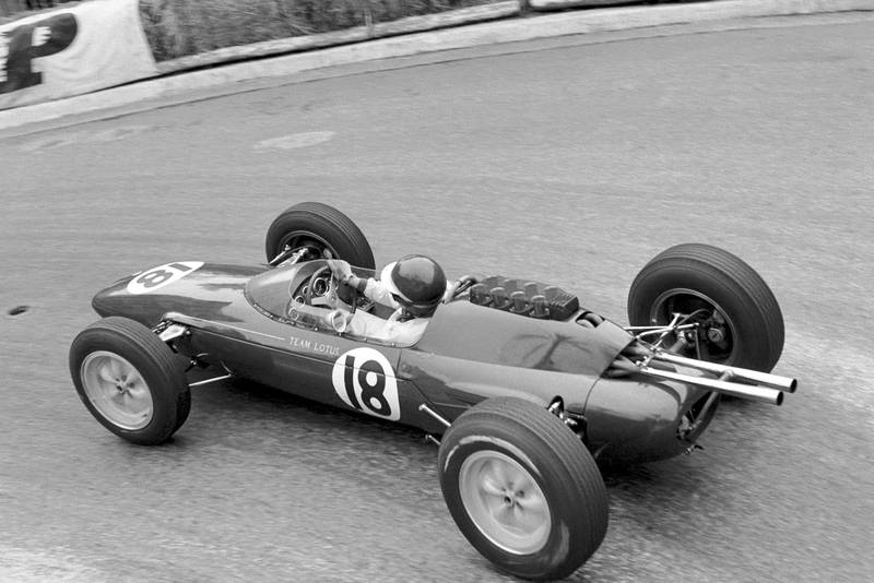 Clark put the Lotus on pole