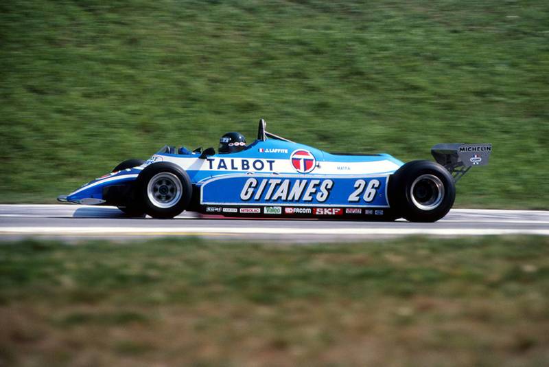 Jacques Laffite Ligier JS17.