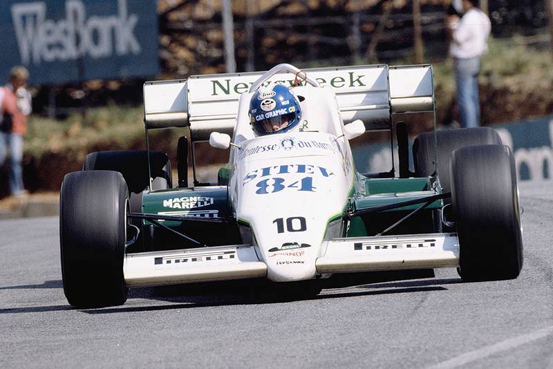 Jonathan Palmer in a Ram 01 Hart.