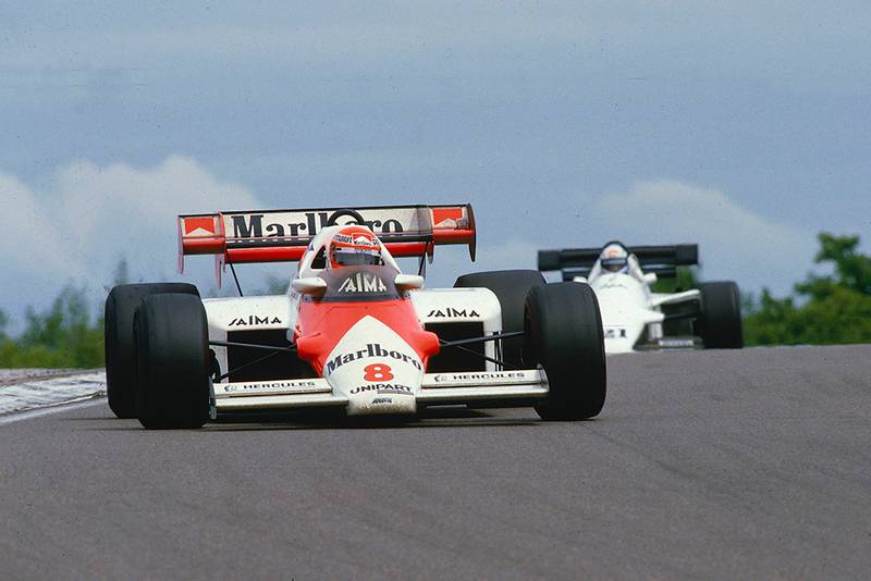 Winner Niki Lauda in his McLaren MP4/2.