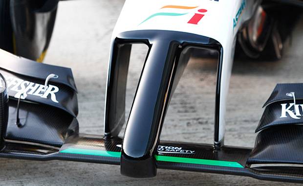 The aesthetics of the Formula 1 nose