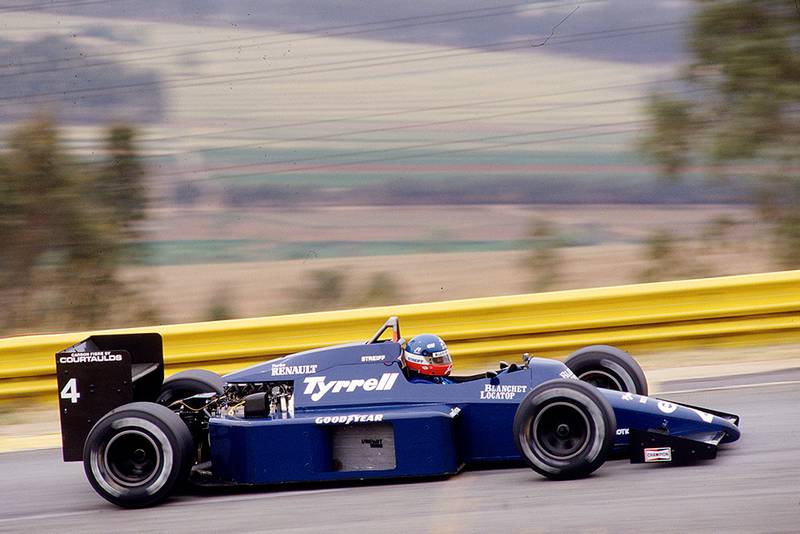 Philippe Streiff Tyrrell 014 Renault.