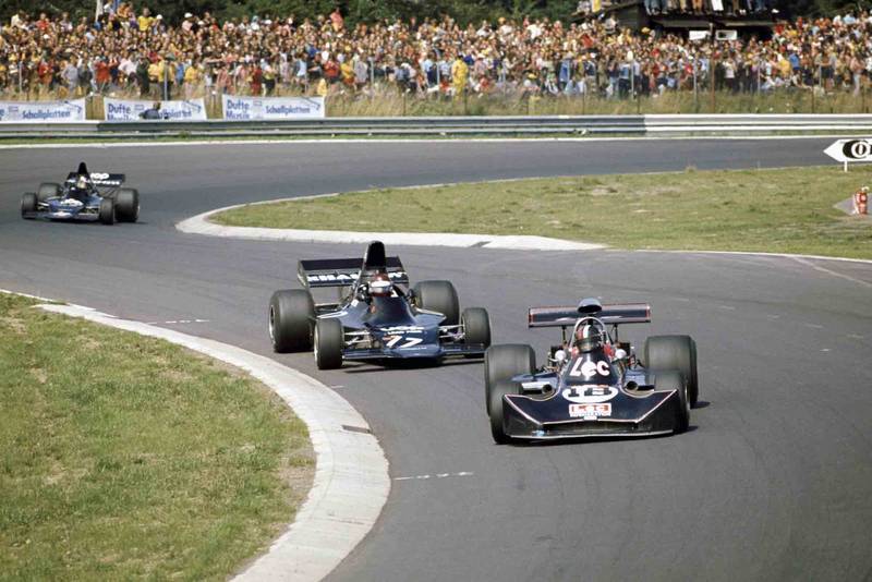 David Purley threads through the chicane at Nurburgring '73
