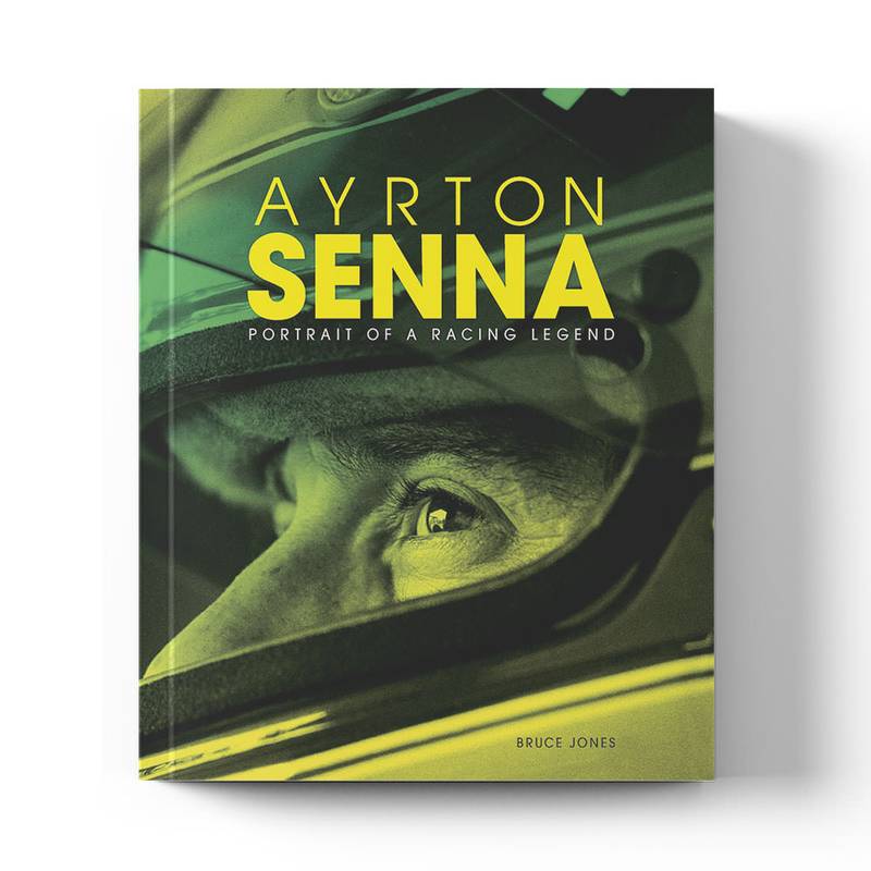 Product image for Ayrton Senna: Portrait of a Racing Legend by Bruce Jones