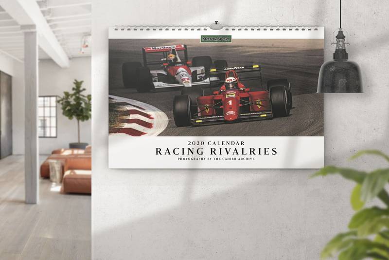Motor Sport Racing Rivalries 2020 calendar