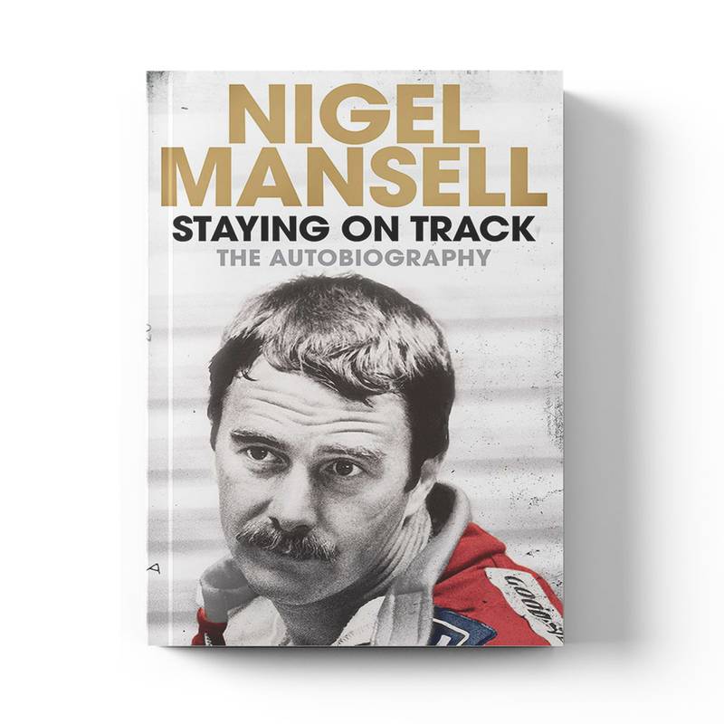 Product image for Nigel Mansell - Staying on Track - The Autobiography: Signed