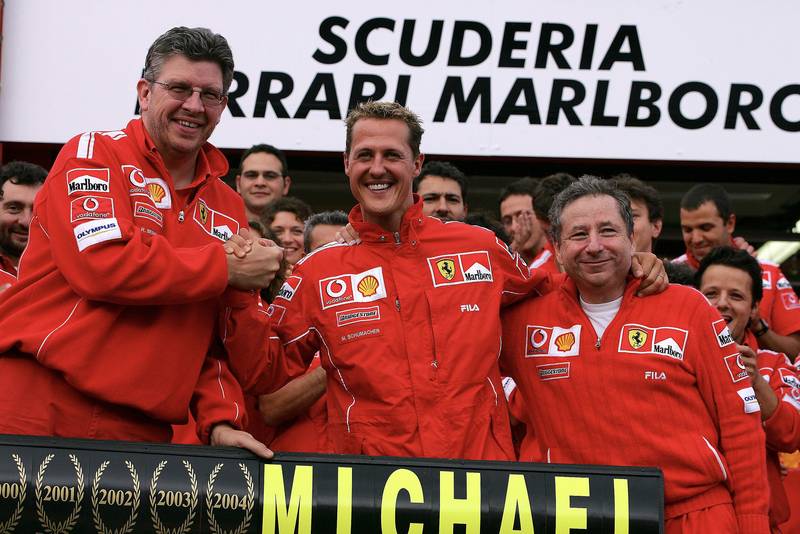 Brawn Schumacher and Todt