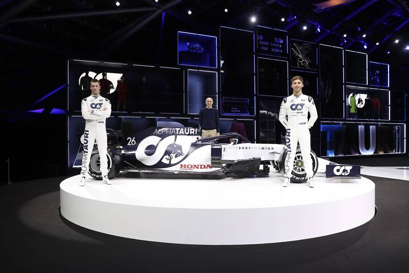 AlphaTauri livery reveal