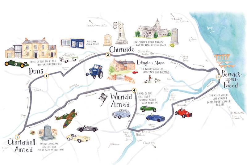 Jim Clark Trail Map