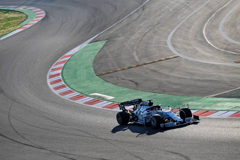 Pierre Gasly of France driving the (10) Scuderia AlphaTauri AT01 Honda
