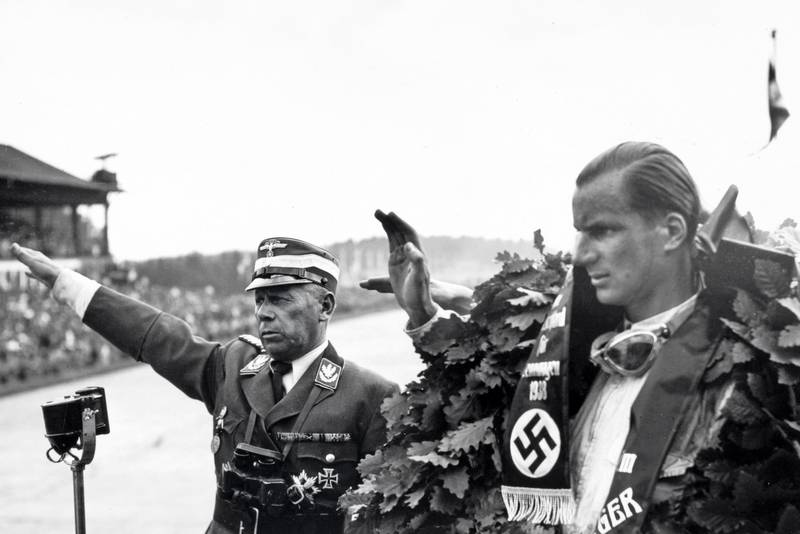 Dick Seaman salute