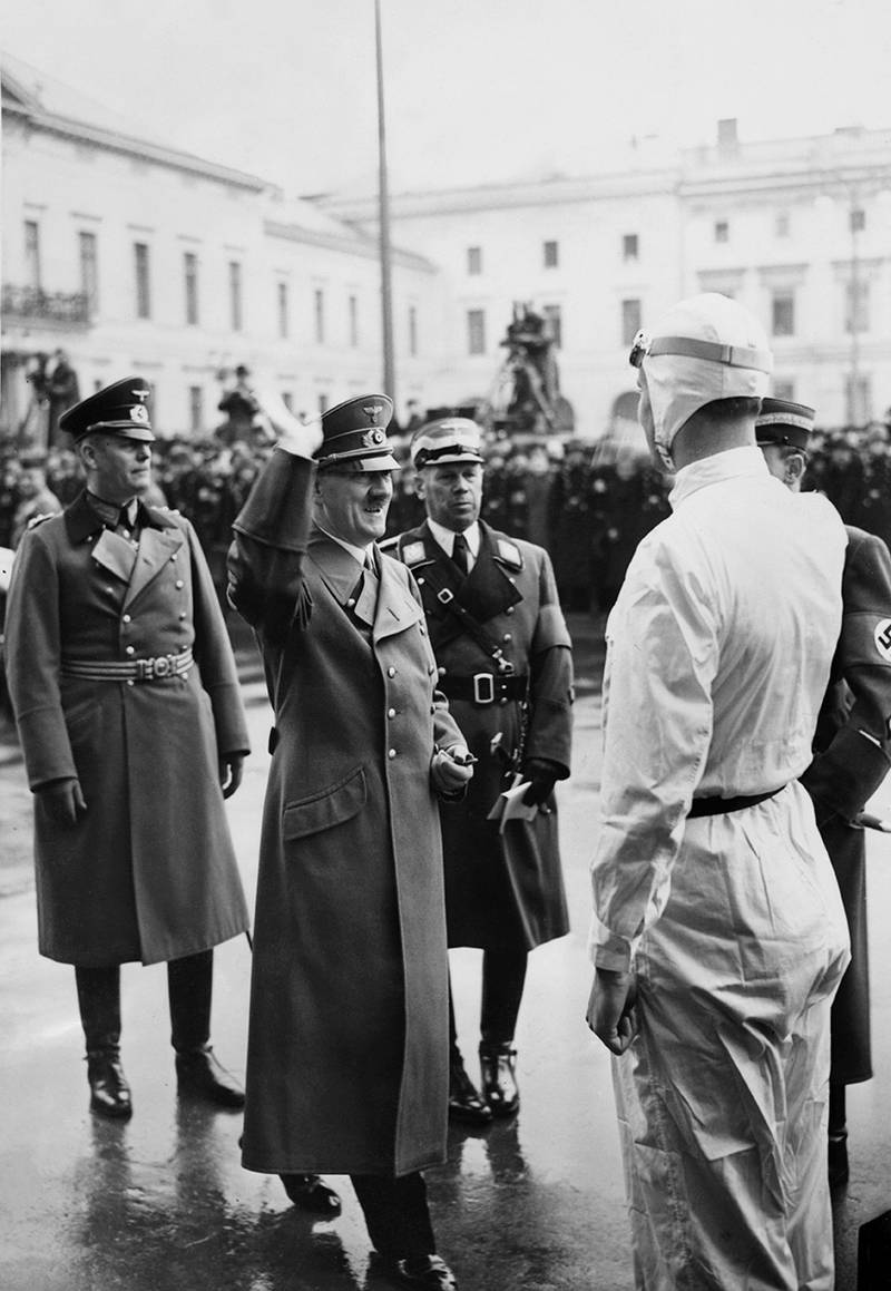Adolf Hitler At The Motor Show