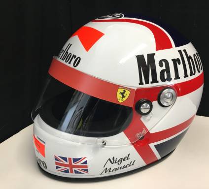 Product image for Nigel Mansell | full size helmet | 1990 Ferrari