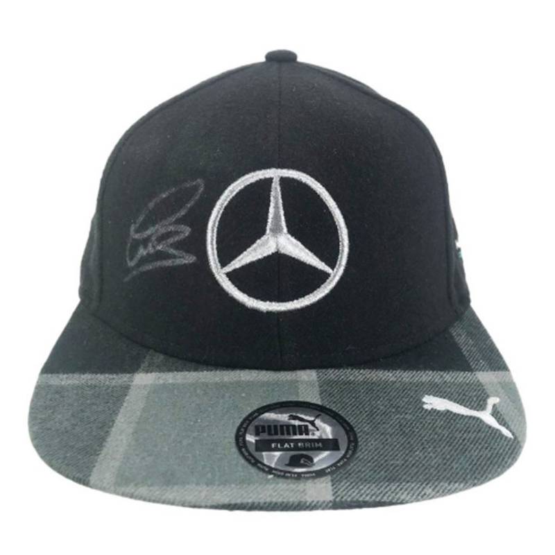 Product image for Lewis Hamilton - Flat Cap – F1 World Champion | memorabilia | signed Lewis Hamilton