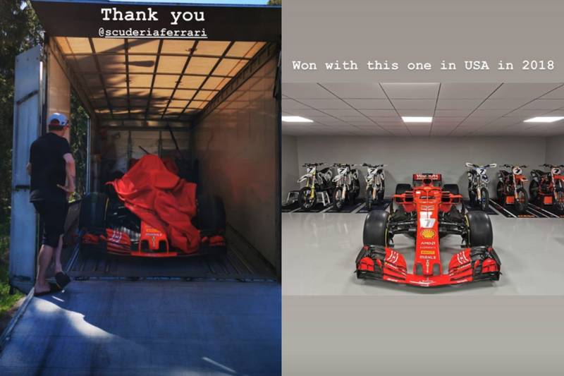 Kimi Raikkonen SF71H