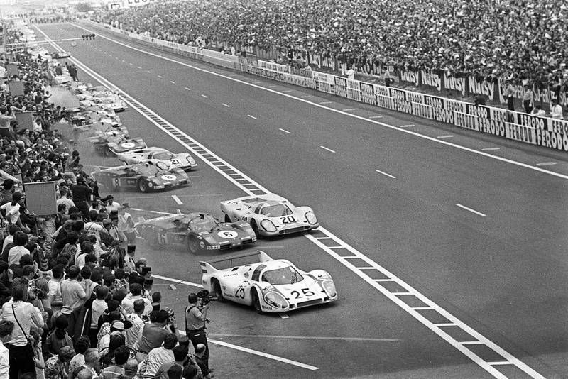 1970 Le Mans 24 hours race start