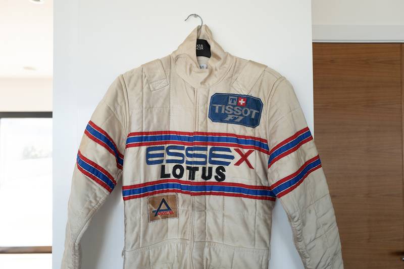 Nigel Mansell 1980 Austrian GP overalls