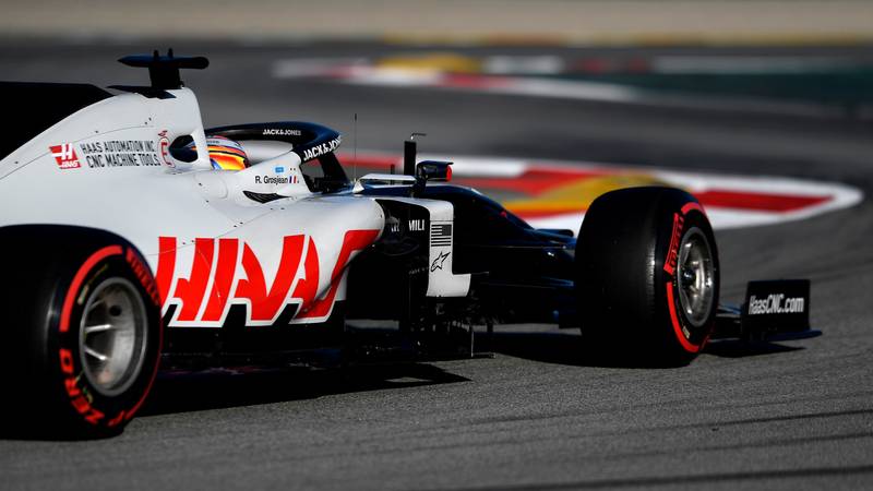Romain Grosjean, 2020 testing