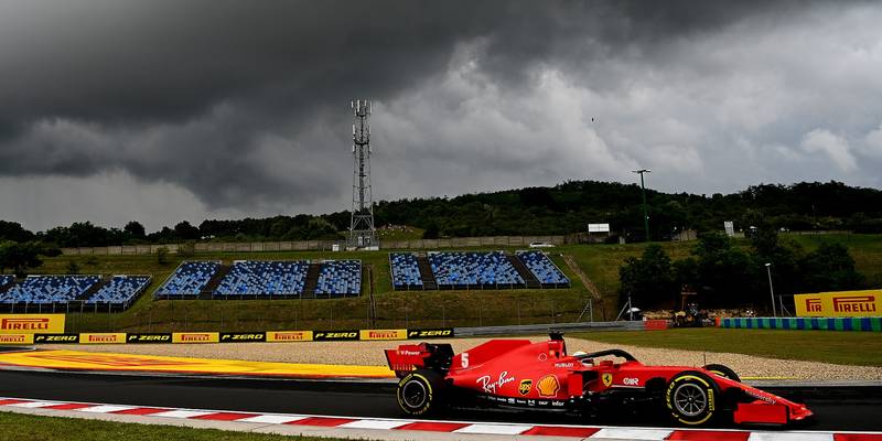 Sebastian Vettel, 2020 Hungarian GP