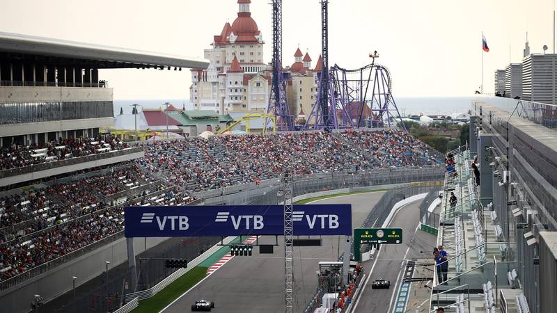 2021 F1 Russian Grand  Prix  qualifying Horrible session 