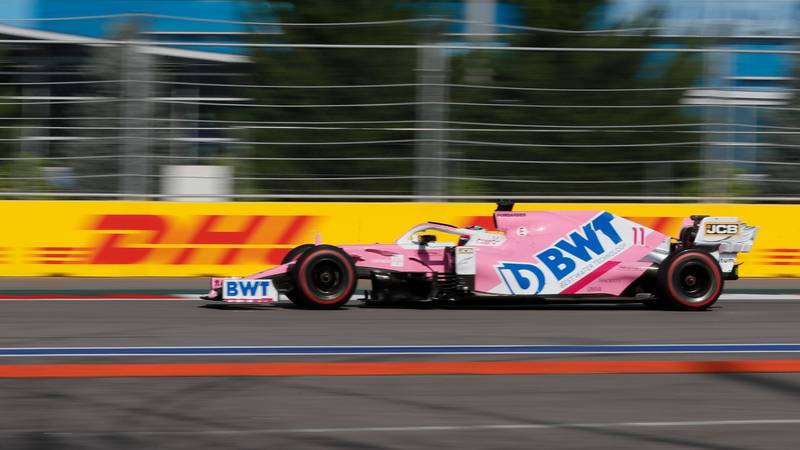 Sergio Perez, 2020 Russian GP