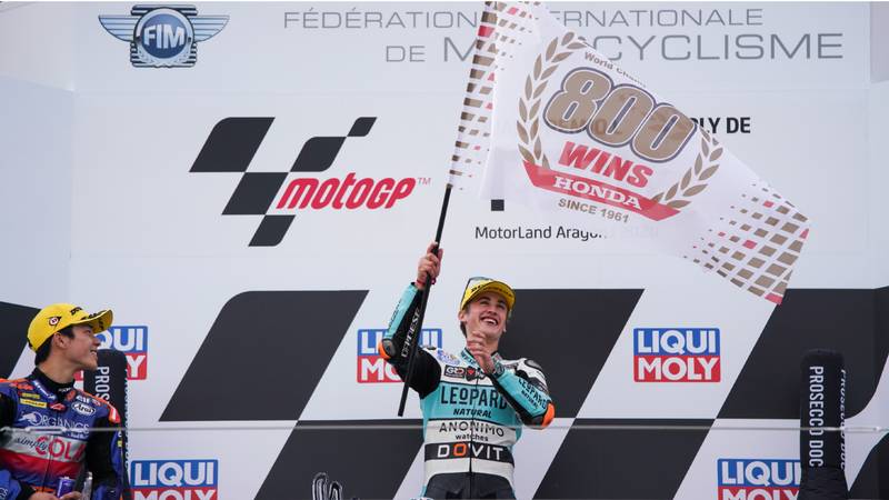 Honda takes its 800th grand prix victory