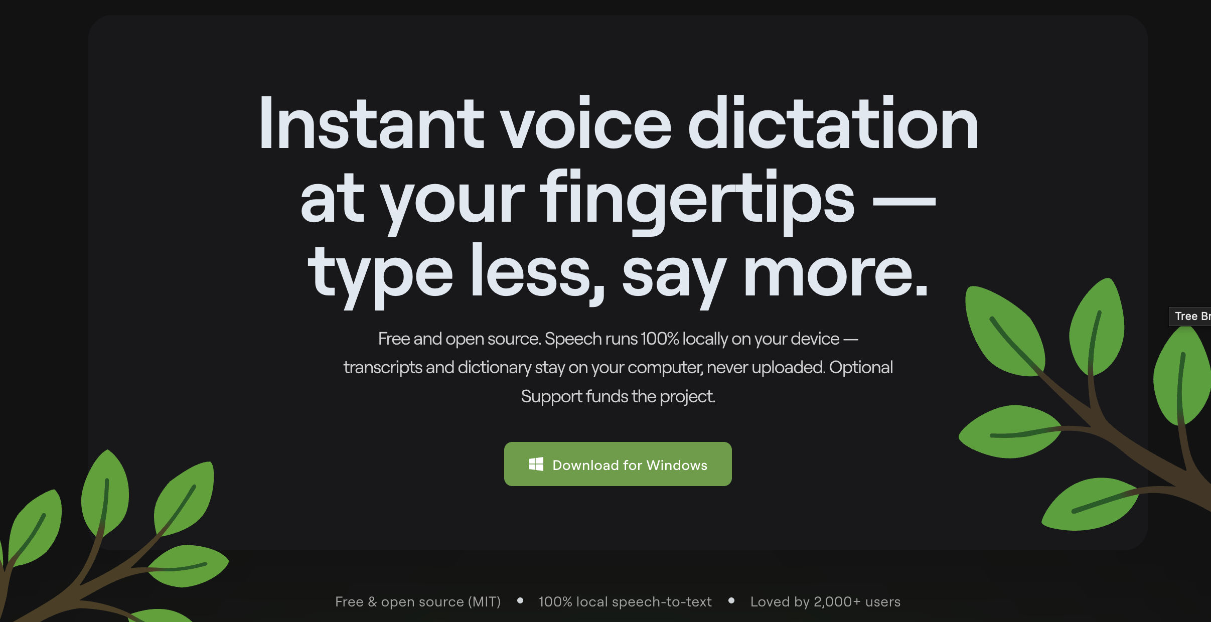 Voice Gecko app screenshot