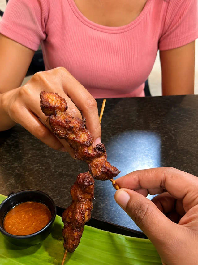 Chicken Satay at Abang Raju's Nasi Goreng