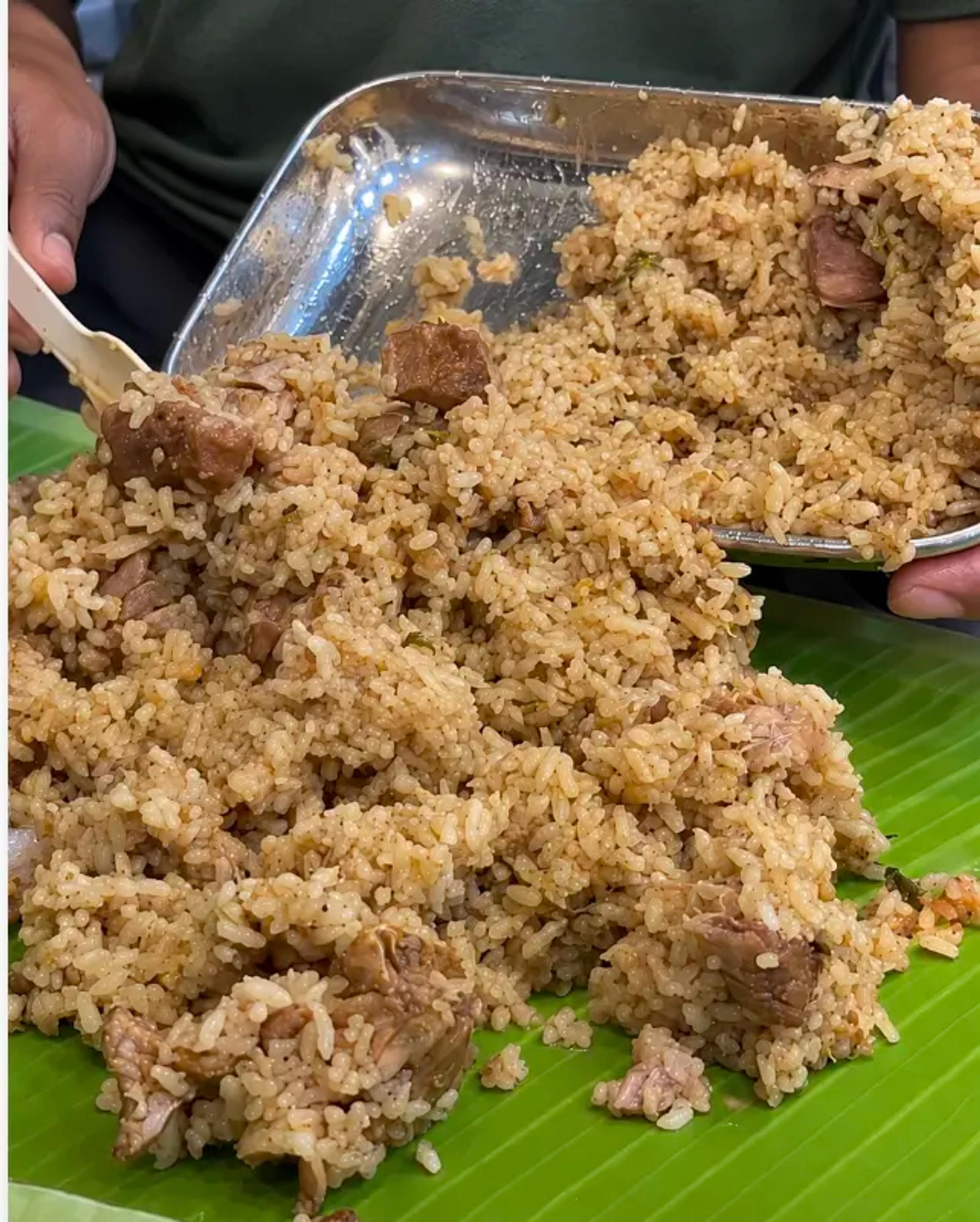 Mutton Biryani and Japan Chicken at Erode Amman Mess
