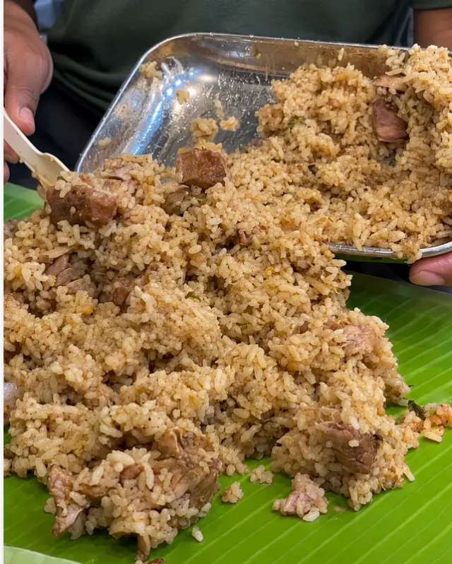 Mutton Biryani and Japan Chicken at Erode Amman Mess