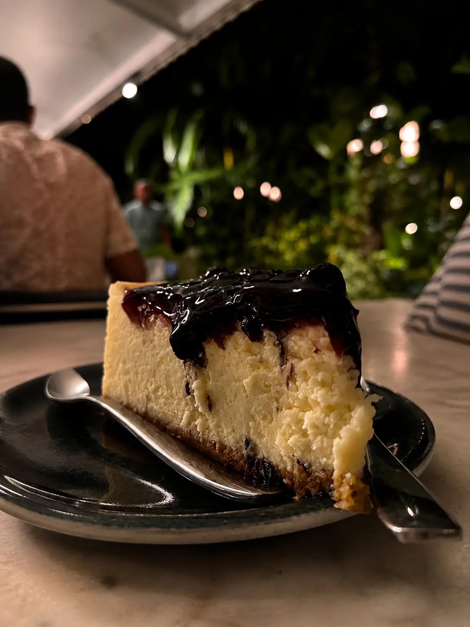 Blueberry Cheesecake at Wildflower