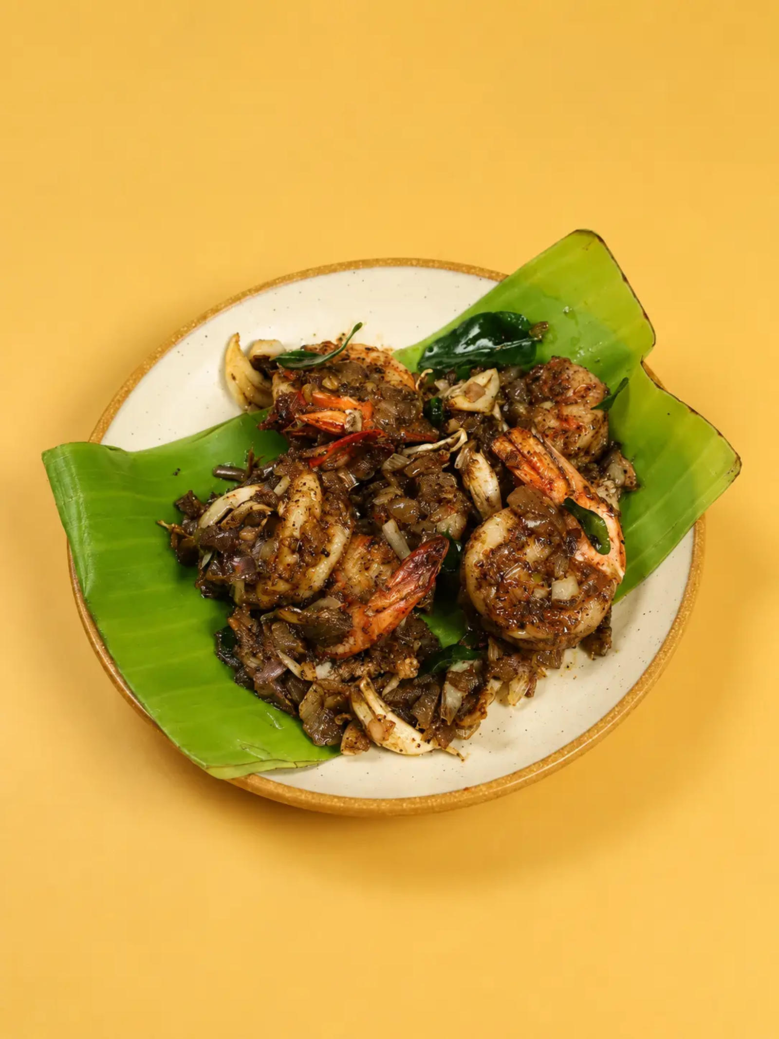 Prawn Ghee Roast at Kadarkarai Seafood