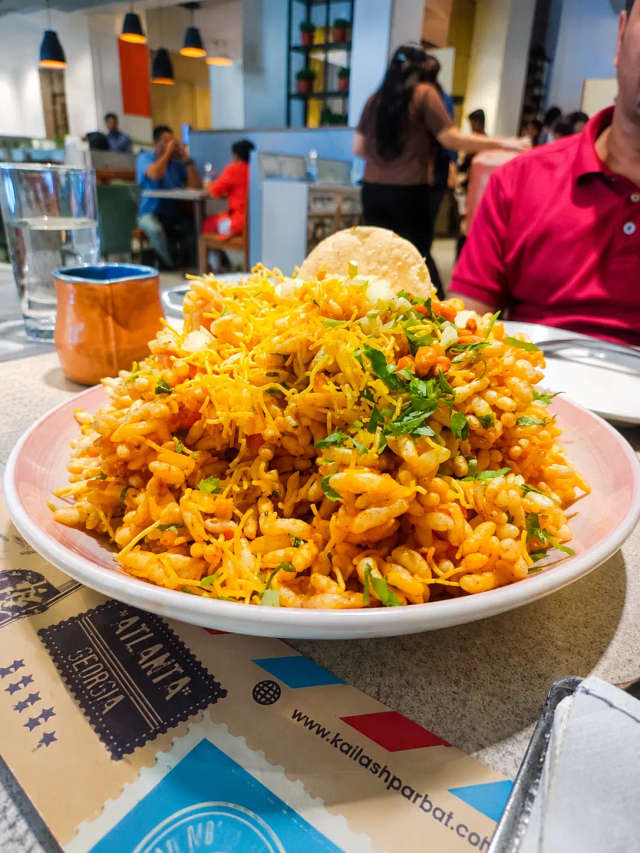 Bhel Puri at Kailash Parbat