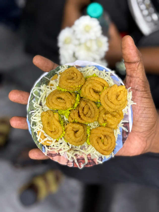 Murukku Cheese Sandwich at Link's Traders