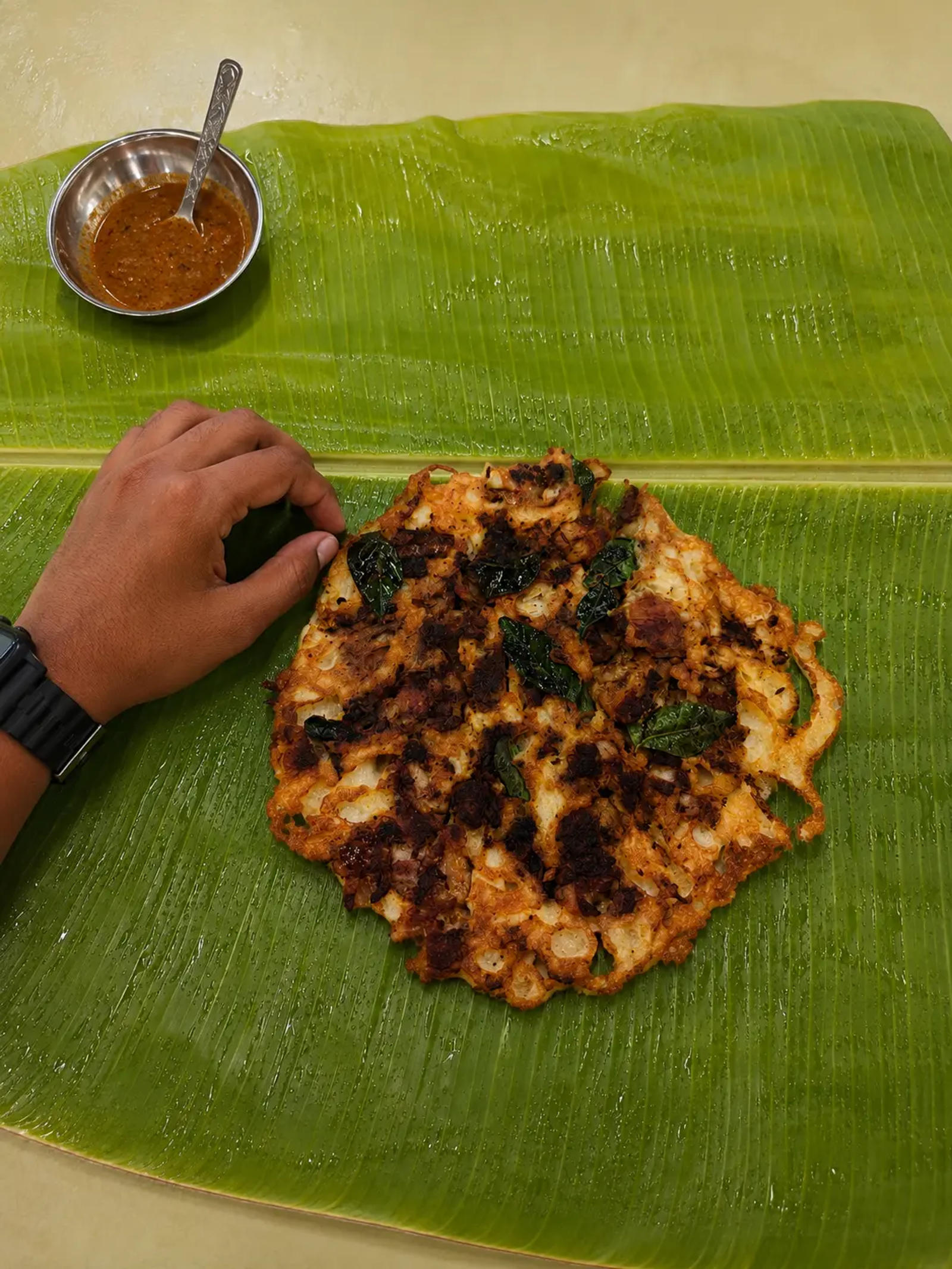 Kari Dosai at Madurai Kumar Mess