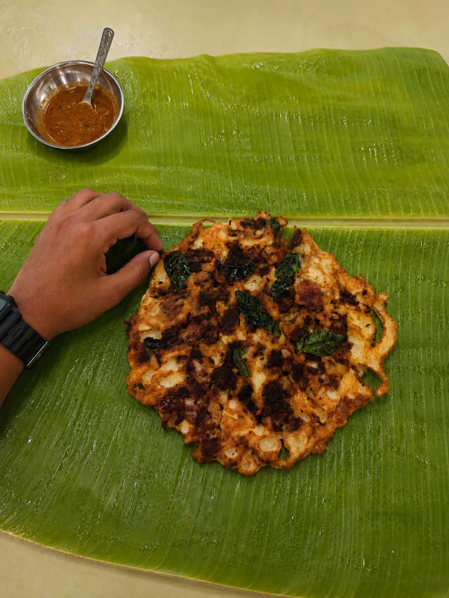 Kari Dosai at Madurai Kumar Mess