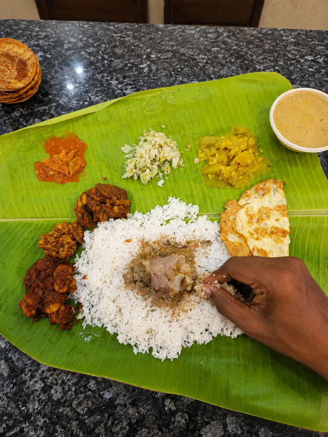 Kerala Meals at Nair Mess