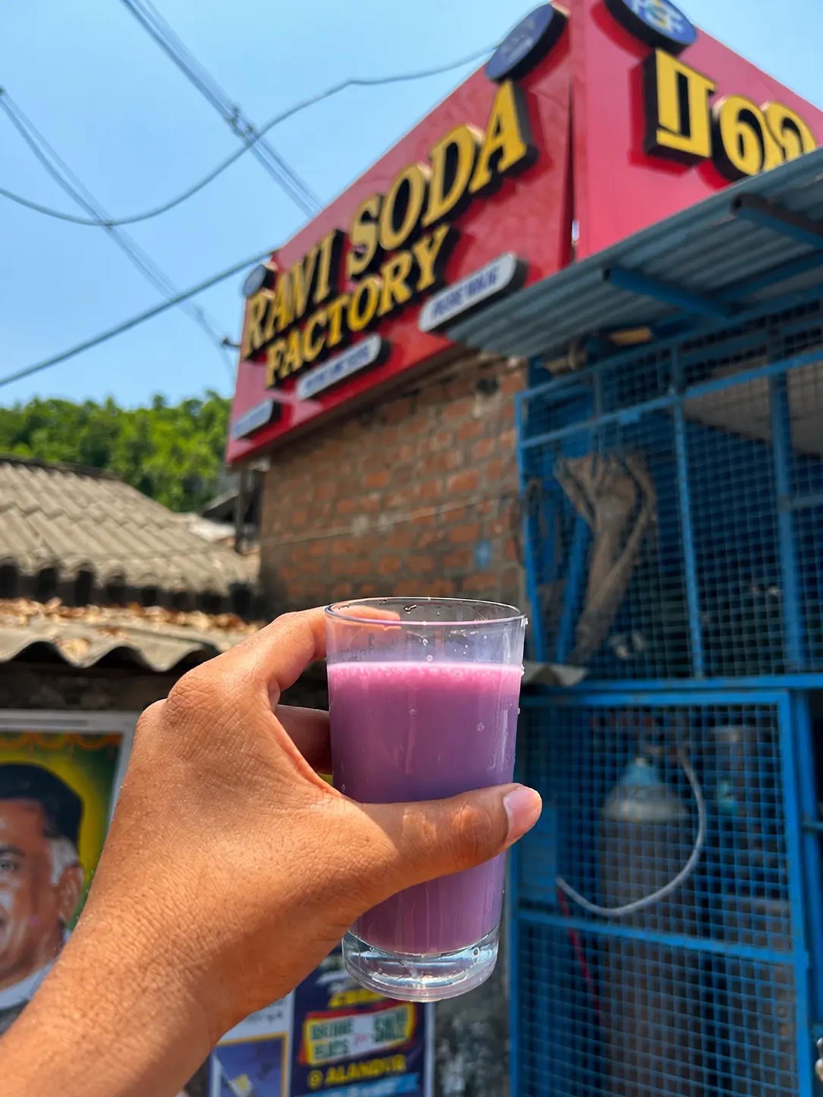 Sarbath at Ravi Soda Factory
