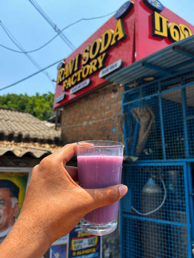Sarbath at Ravi Soda Factory