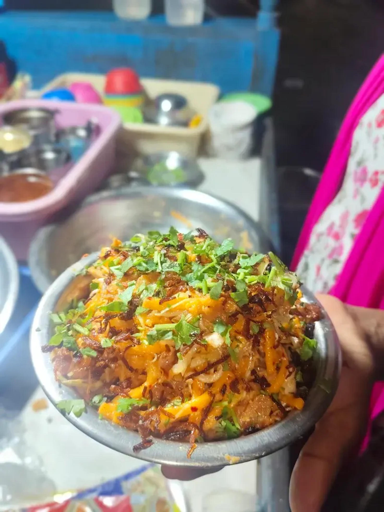 Chicken Atho at Burma Atho Kadai