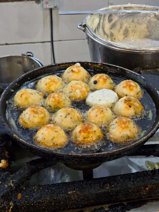 Kuzhi Paniyaram at Grand Sweets