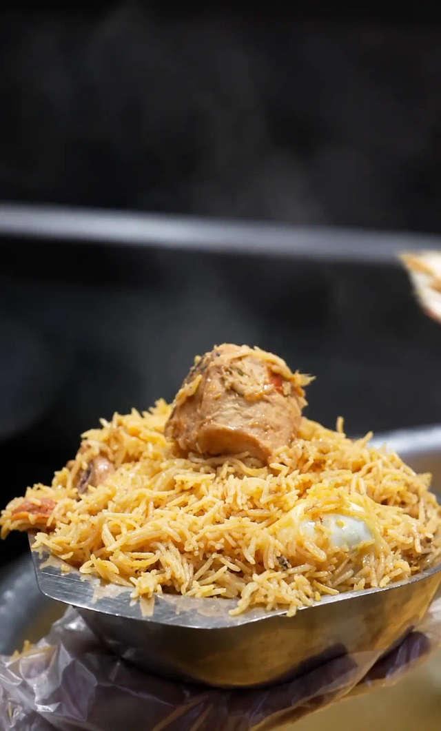Chicken Biryani at SS Hyderabadi