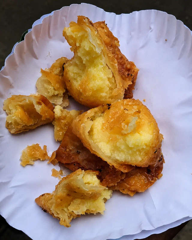 Sweet Samosa at S.V. Sweets & Bakers