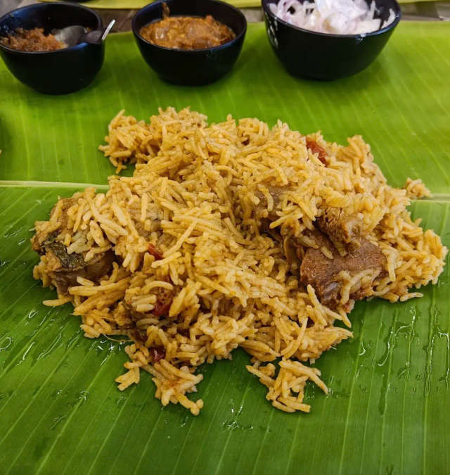 Mutton Biryani at Yaa Mohaideen Biriyani